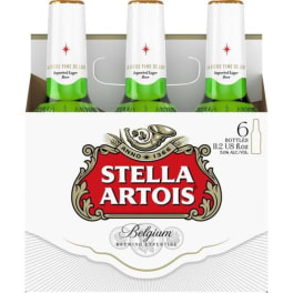 Stella Artois - 6 pack bottle / 12oz