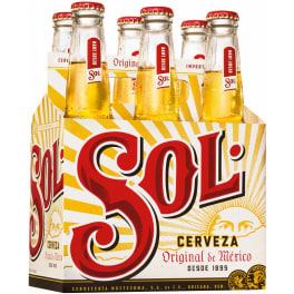 Sol Cerveza - 6 pack bottle / 12oz
