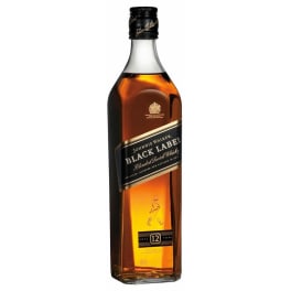 Johnnie Walker Black Label Blended Whiskey Scotch - 750mL