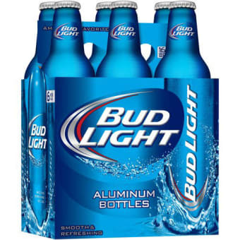 BUD LIGHT 16OZ CN 6PK