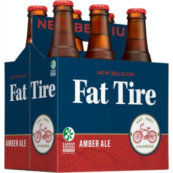 NEW BELGIUM FAT TIRE 6 Pack 12 oz