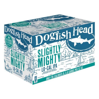 DOGFISH HEAD SLIGHTLY MIGHTY IPA 6PK CN 6 Pack 12 oz can