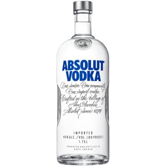 Absolut 80pf 1.75L