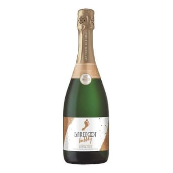 Barefoot Bubbly Extra Dry California Champagne 750ml Bottle