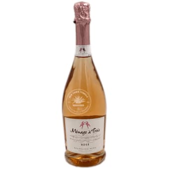 Menage a Trois Rose Sparkling NV (750 ml)