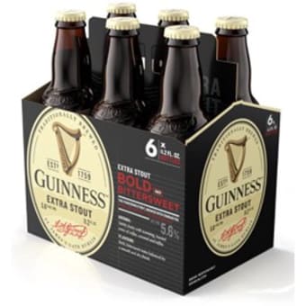 GUINNESS EXTRA STOUT 6PK