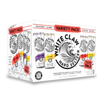 WHITE CLAW VARIETY NO.3 12PK CAN