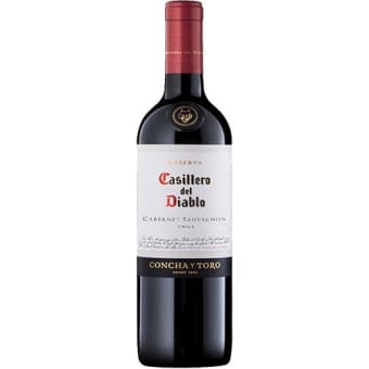 Casillero del Diablo Cab Sauv 750ml