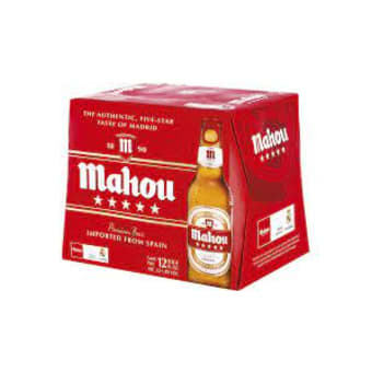 Mahou 8.4oz 12 Pack Bottles