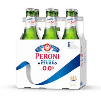 Peroni Non-Alcoholic 12oz 6 Pack Bottles