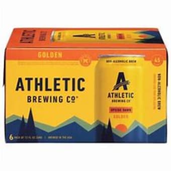 Athletic Brewing Co. Upside Dawn Golden 6 Pack 12oz Cans