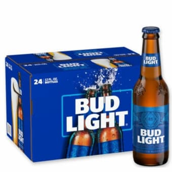 Bud Light 24pk 12oz Bottles