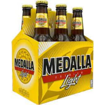 Medalla Light 6 Pack 12oz Bottles