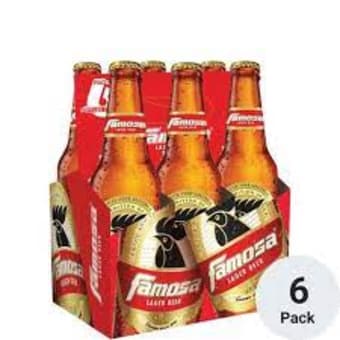 Famosa 6 Pack 12oz Bottles