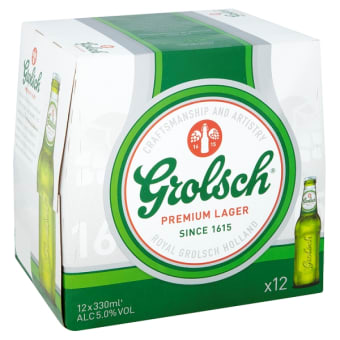 Grolsch 12 Pack Bottles