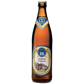 Hofbrau Hefe Weizen 16.9oz Bottle