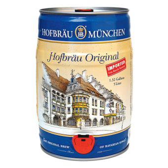 Hofbrau Original 5 Liter Mini Keg