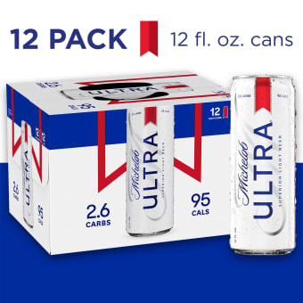 Michelob Ultra 12 Pack Cans