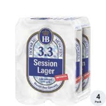 Hofbrau Session Lager 4 Pack 16.9oz Cans