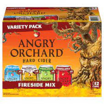 Angry Orchard Fireside Mix 12 pack cans