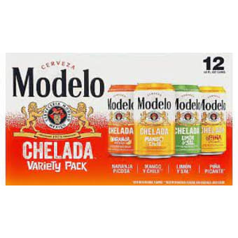 Modelo Chelada Variety Pack 12oz 12pack