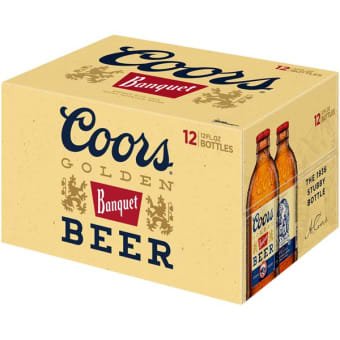 Coors Banquet 12pk Bottles