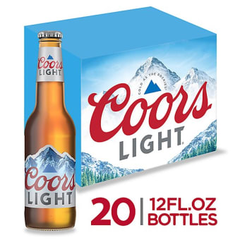 Coors Light 20pk Bottles