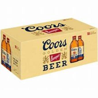 Coors Banquet 12oz 18pack bottle