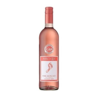 Barefoot Pink Moscato 750ml Bottle