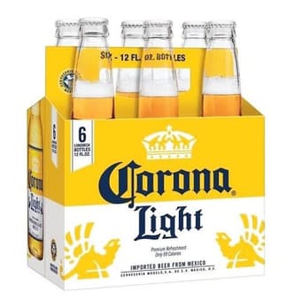 Corona Light 6x 12oz Bottles