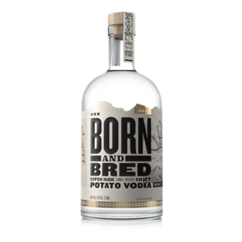 Born And Bred Vodka 750ml Bottle