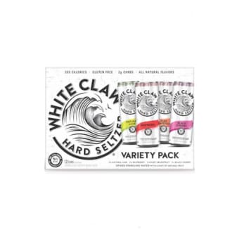 White Claw Seltzer Variety Pack 12x 12oz Cans