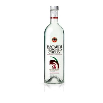 BACARDÃ Torched Cherry Flavored White Rum 750ml Bottle (1)