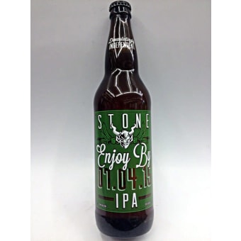 Stone Enjoy By IPA 22oz Bottle