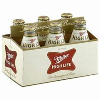 Miller High Life 6 x 7oz Bottles