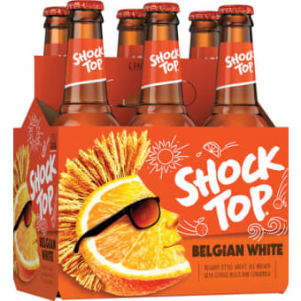 Shock Top Belgian White Wheat Ale - 6 bottles / 12oz