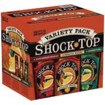 SHOCK TOP VARIETY PACK 12 OZ 12 PACK
