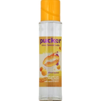 PUCKER CITRUS VODKA 750ML