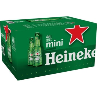 Heineken 24Pack 7oz Bottle Case