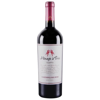 Ménage a Trois California Red Wine - 750mL
