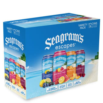 SEAGRAM'S ESCAPES VARIETY PACK 12PK CAN 12 oz