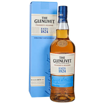 GLENLIVET SCOTCH FOUNDERS RESERVE 750ML