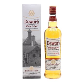 DEWARS WHITE LABEL SCOTCH 750ML