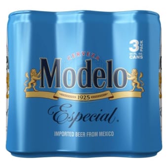Modelo 3 pack 3 pack cans