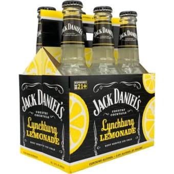 Jack Daniel's Lynchburg Lemonade - 6 bottles / 12oz