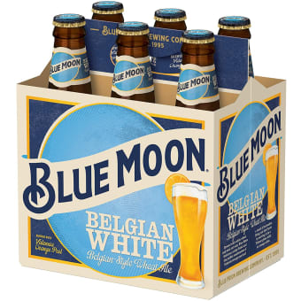 BLUE MOON BELGIAN ALE BOTTLE 6PK 12 oz
