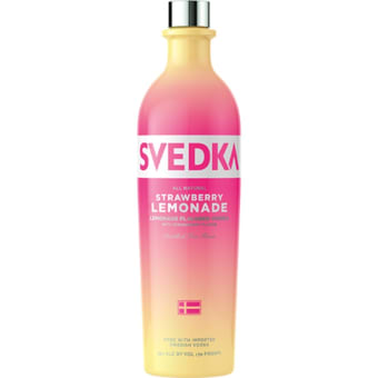 Svedka Strawberry Lemonade Vodka - 750mL