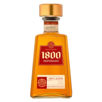 1800 80 Proof Reposado Tequila Bottle (750 ml)