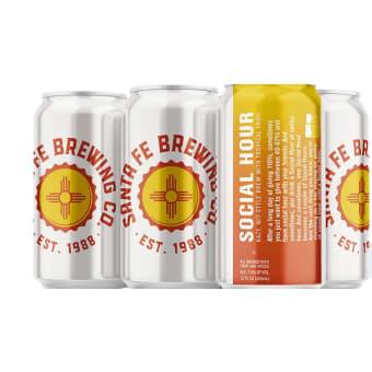 Santa FE Social Hour - 6 pack can / 12oz