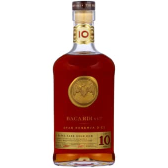 Bacardi Gran Reserva Diez Rum - 750mL